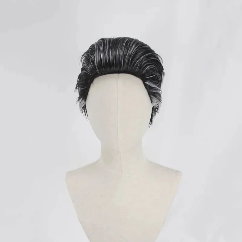 Kostum Cosplay Game LOL Arcane Silco Anime Seragam Militer Jas Hujan Boot Wig Pria Dewasa Setelan Pesta Natal Halloween f;'d;