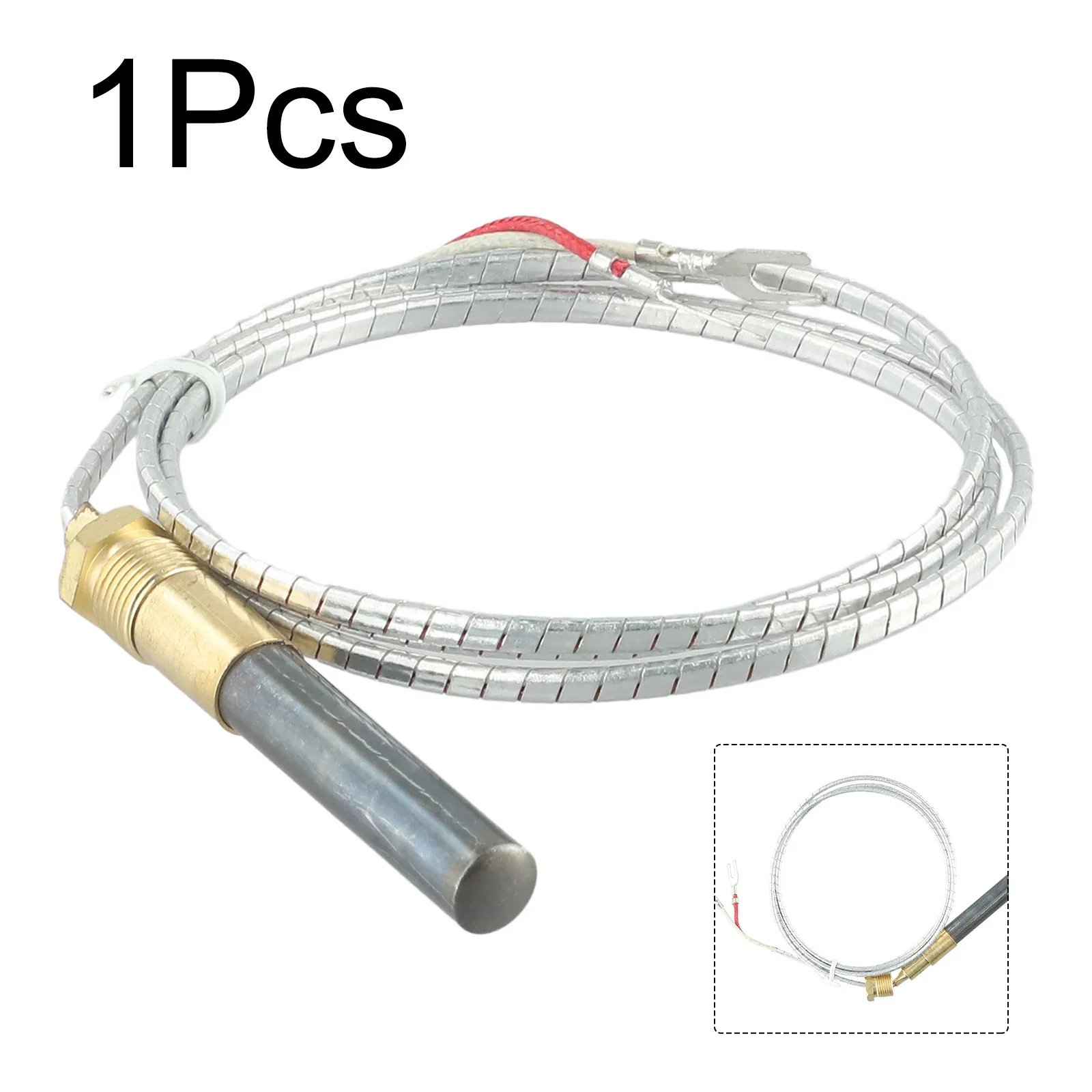 36inThermocouple Thermopile Gas Fireplace Heater Temperature Sensor Thermopile Generator Thermocouple For Fireplaces