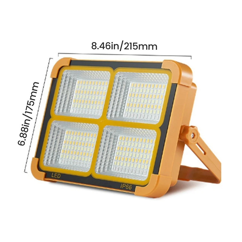6000Mah Rechargeable Camping Light 1500LM 288 LED Camping Lantern Powerful Magnet Flashlight Repair Emergency Lamp