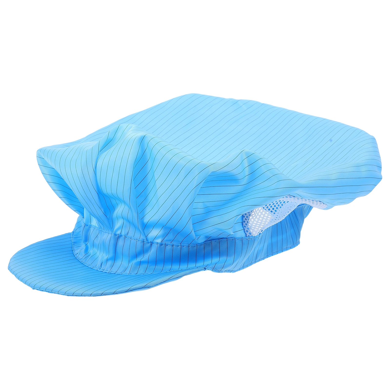 Lavoro antistatico per fabbrica di elettronica Cappelli antistatici Protezione traspirante Cappelli da cuoco da laboratorio Berretto da lavoro riutilizzabile Copertura per capelli