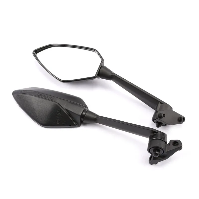 High Quality Motorcycle Rear View Mirror Brand Motorbike Side Mirrors Clear Vision Black for CFMOTO 400GT 650GT CF400-5 CF650-8