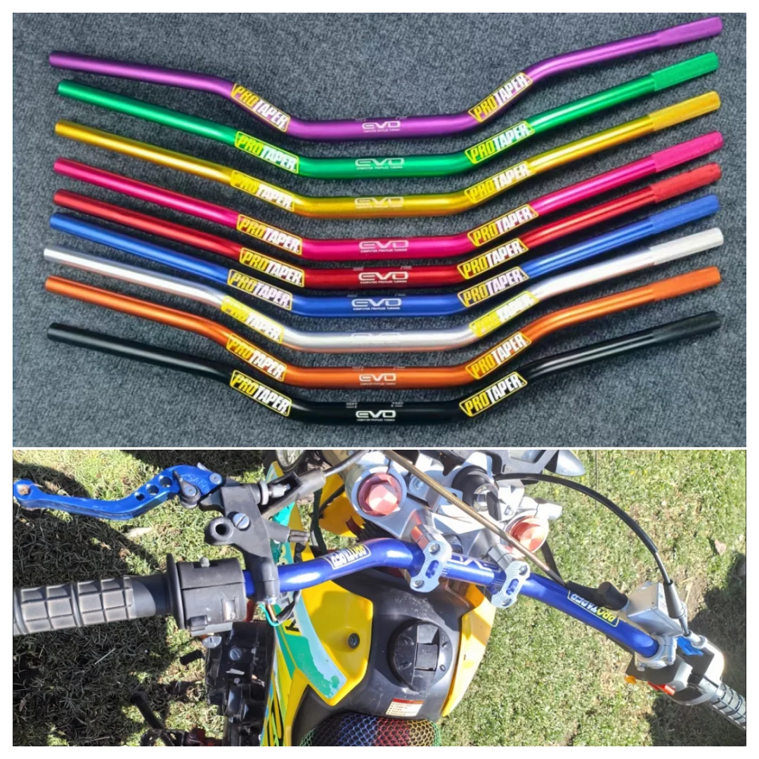 دراجة نارية المقود ل برو تفتق 1-1/8 "مقود القضبان الترابية دراجة الطرق غير الممهدة CNC عجلة القيادة ل EXC Duke ياماها كاواساكي سوزوكي هوندا #4