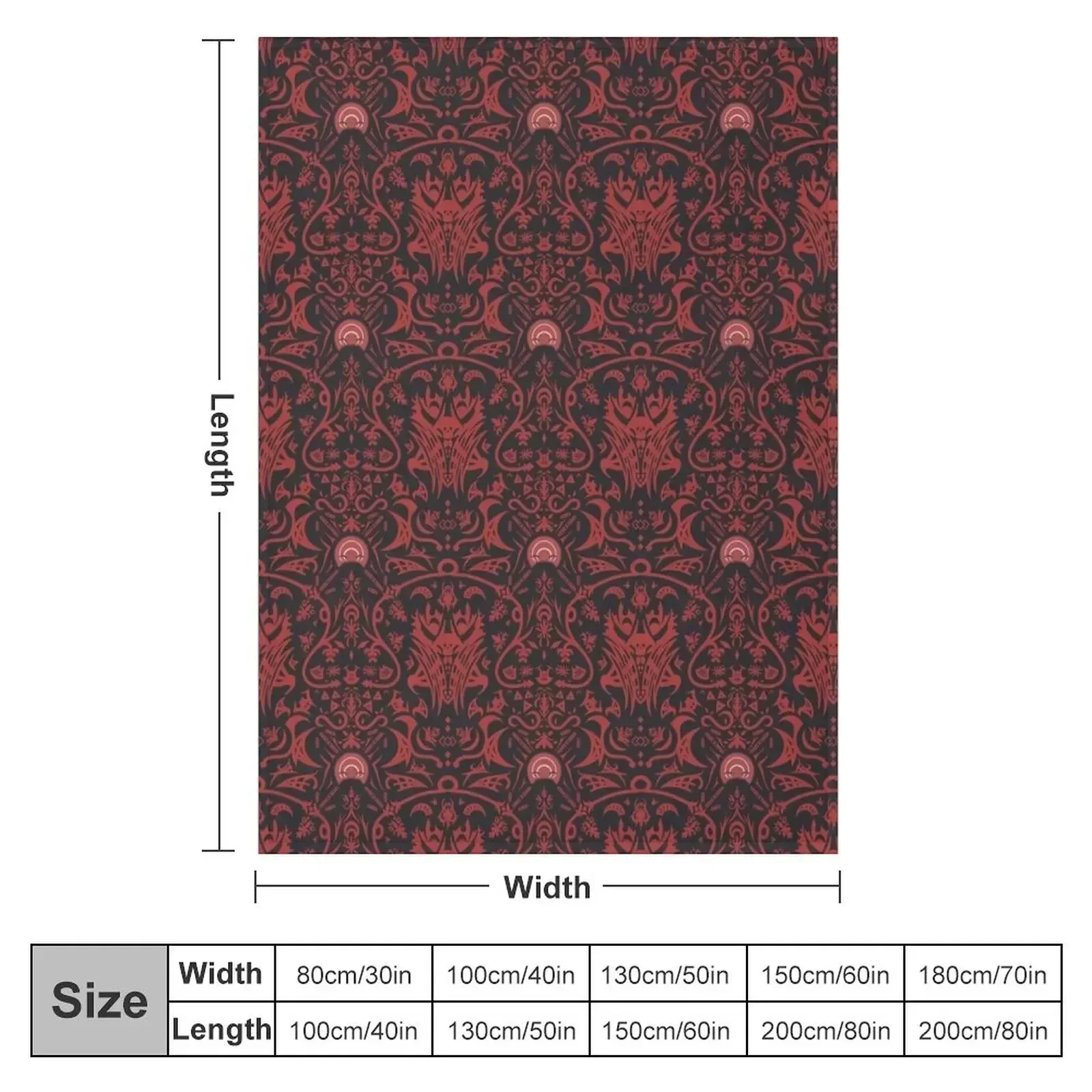 Emet-Selch's Composition Throw Blanket Decorative Beds Luxury Brand Flannel Fabric Blankets