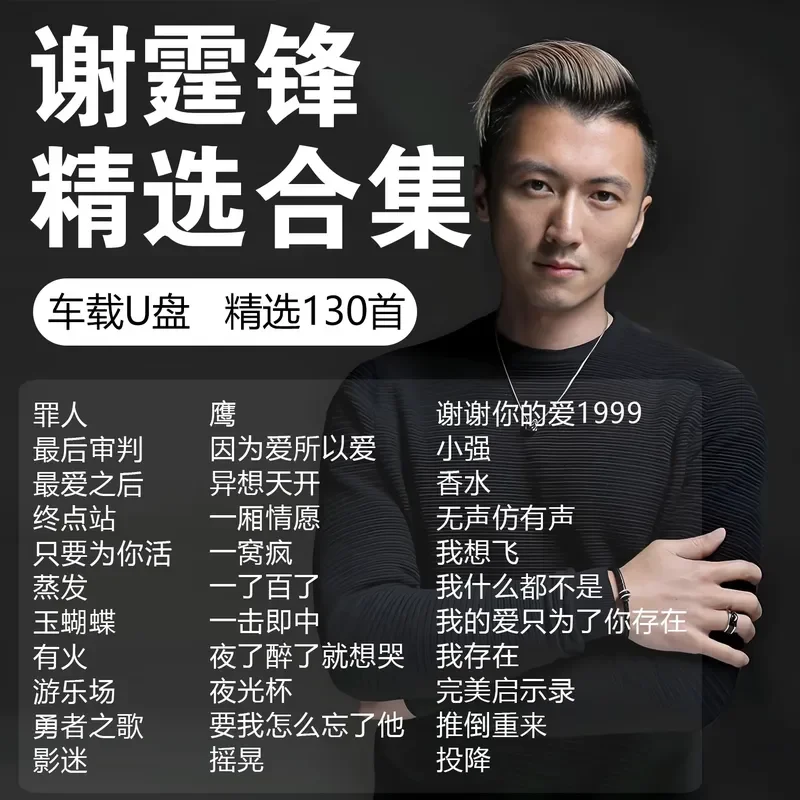 Nicholas Tse Album Complete Collection Music Car USB Stick Song Lossless High End High Quality Genuine Special Car USB Stick