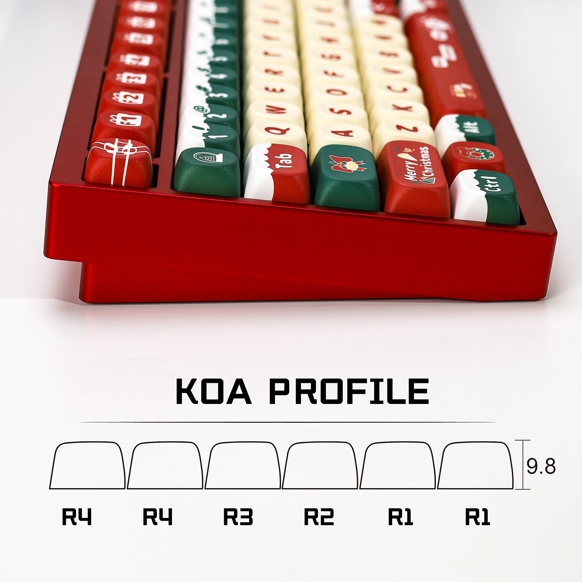 KBDiy Świąteczny Karnawał Klaw – Gaming Accessories Aesthetic recenzja i cena