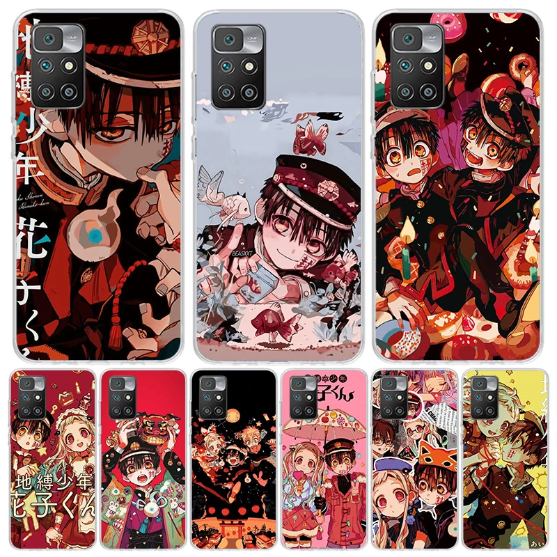 Toilet Bound Hanako Kun Anime Case Phone Cover for Xiaomi Redmi 12 12C 10 10C 10A 9 9C 9A 9T 8 8A 7 7A 6 Pro 6A S2 K20 K30 K40 T