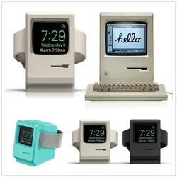 Simple Holder for Apple Watch Series 6 SE 5 4 3 2 1 Stand watchOS Nightstand Repair Keeper PC Home Charging Dock for Macintosh