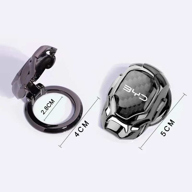 1Pcs Car One-touch Start Cover Engine Ignition Switch Button Decor For BYD Qing Song Tang Yuan E5 E6 F0 F3 F6 G3 G5 G6 I3 L3 M6 view 2