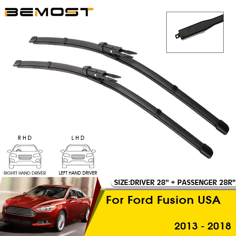 Car Wiper Blades For Ford Fusion USA 2013-2018 Windshield Windscreen Front Window Blades 28\