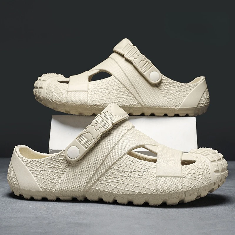 

Men's Barefoot Shoes Summer Outdoor Thick Soled Non Slip Casual Slippers Fishing Water Beach Fashion Men's Luxury Flat Sandals