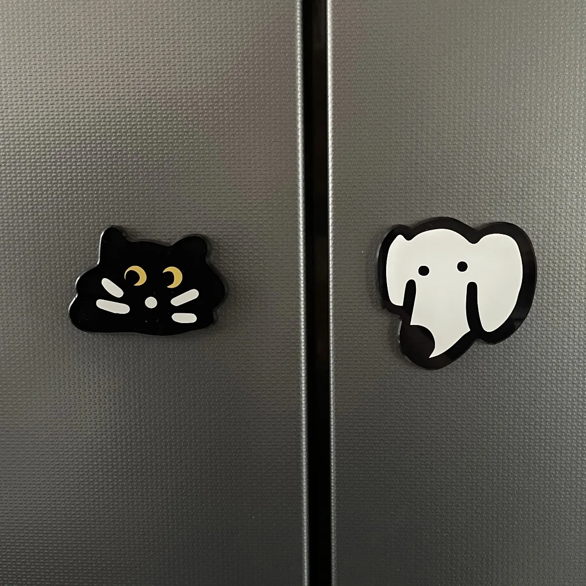 Acrylic Cartoon Fridge Magnet Anime Characters Korean-Style Animal Themed Magnetic for Instagram Style Fridge Decoration