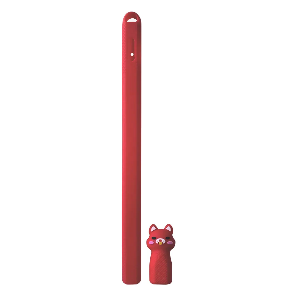 Silicone Pencil Case Anti-Scratch Cute Cartoon Stylus Pen Protective Cover Accessories Protector for Apple Pencil 2