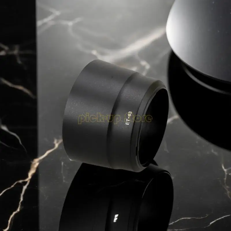 Q5WA Sun Blocker Lens Cover Hood ET-63 Blackout-Lens для EF-S 55-250 мм f/4-5.6-Copper STM-линза