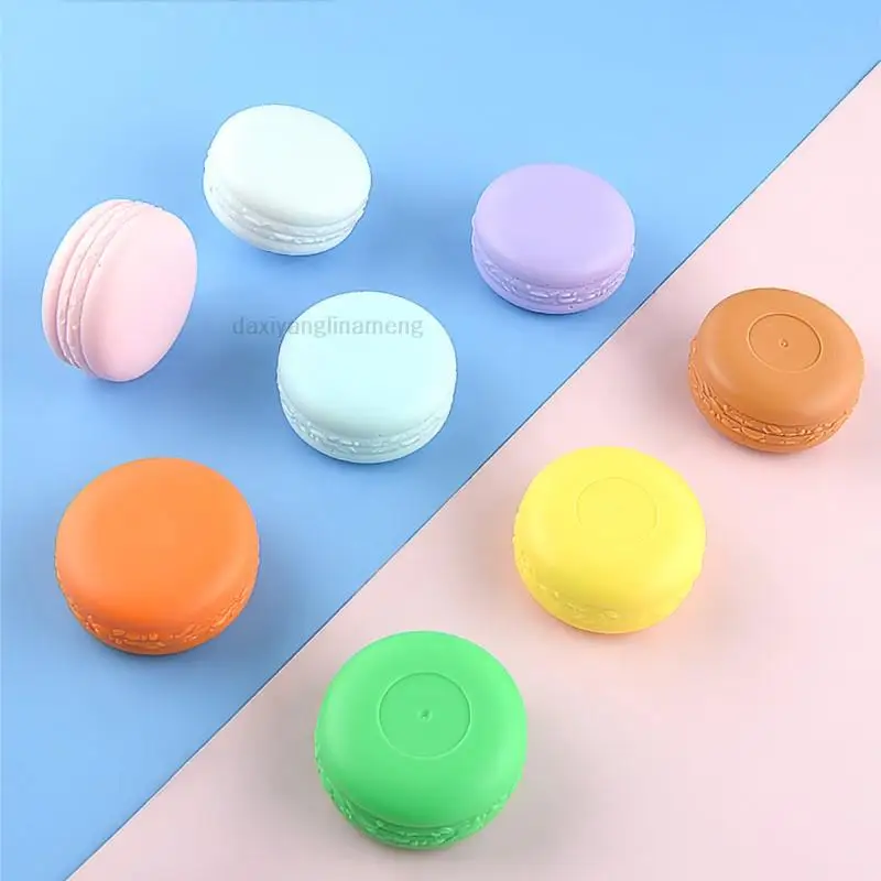 

100pcs/lot 10 g cream box of partial jar lip color Macaron eye film emulsion small sample plastic bottles