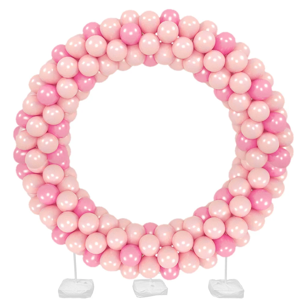 

1Set Balloon Arch Kit Circular Balloon Arch Stand with Base DIY Party Decor for Wedding Birthday Graduation Baby Shower