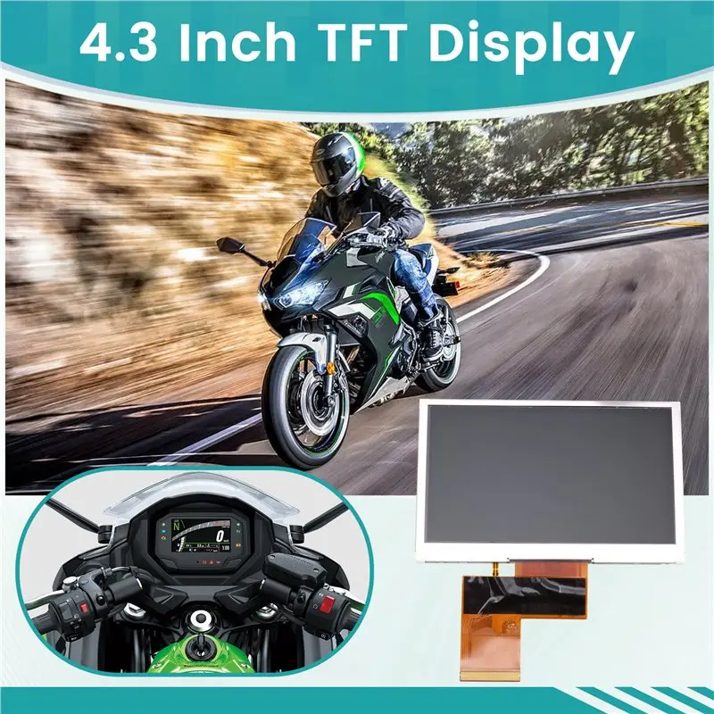 A96E-Motorcycle For Kawasaki Z900 Z650 Ninja 1000SX 650 ZH2 2020-2022 LCD Display TFT Screen Speedometer Instrument Panel