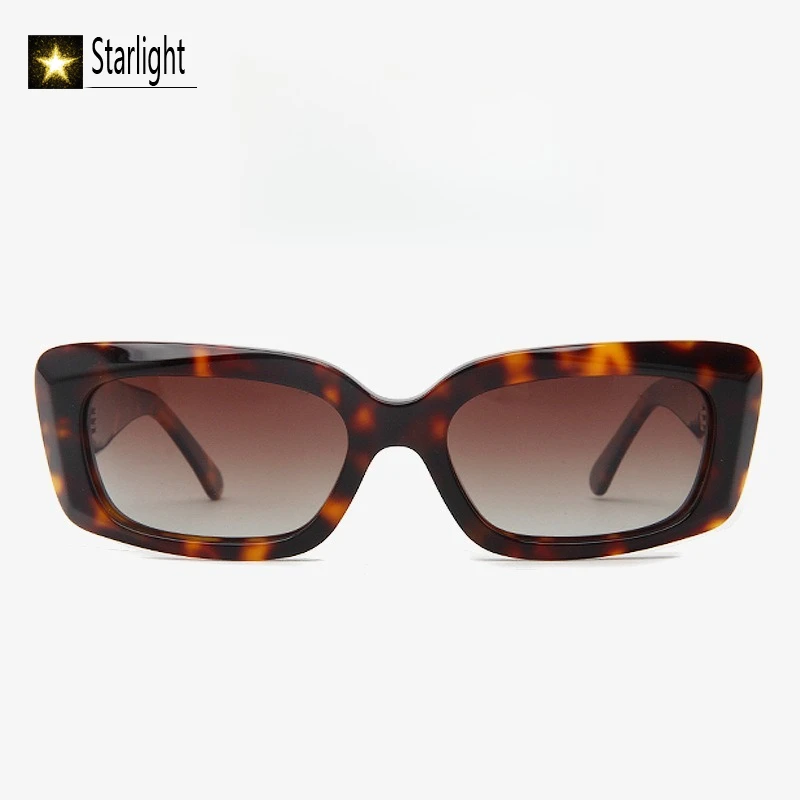 

Ацетатные высококачественные поляризационные солнцезащитные очки в виде черепахи, женские квадратные модные очки UV400, мужские ретро-женские уличные солнцезащитные очки в стиле панк с широкими штанинами 143 мм