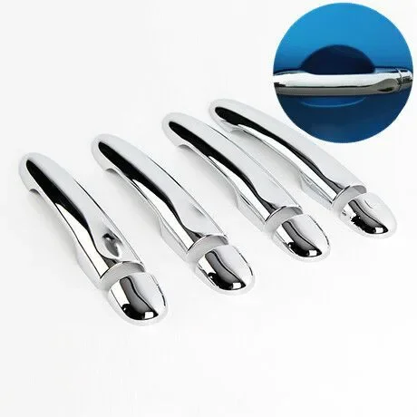 Car Door Handle Cover Trim Sticker Styling For Renault Captur Kaptur Samsung QM3 2013 2014 2015 2016 2017 2018 2019 2020
