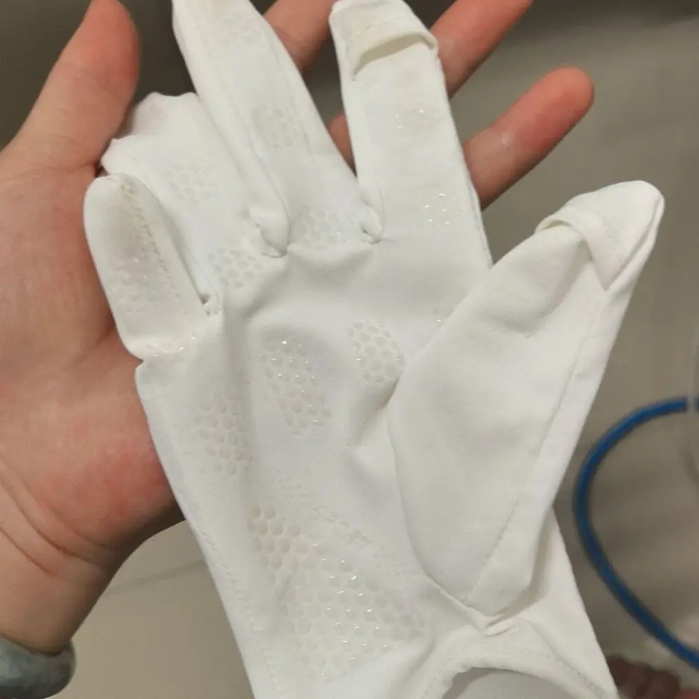 Ice Silk Sun Protection Gloves Anti UV Shield UPF50+ Sunscreen Summer Gloves Elastic Fit Long Sleeved Touchable Screen Gloves