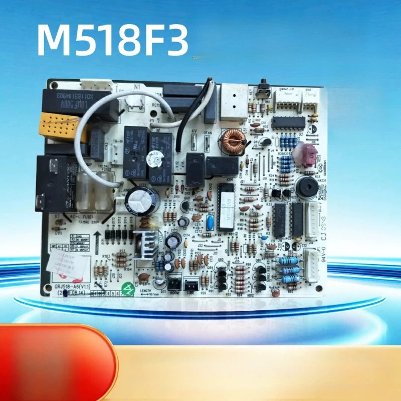 Air Conditioner Control Board M518F3 GRJ518‑A Conditioning Main Board 300355624 300355626 AC Circuit Board Spare Parts