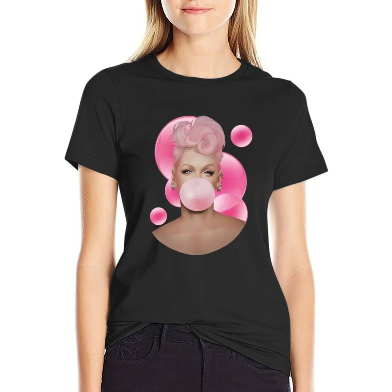 

Pi n k P!_nk P nk , Summer Tour T-Shirt tops heavyweights shirts graphic tees female t shirts for Women graphic