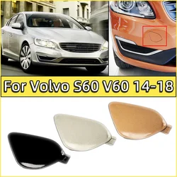 Auto Parts For Volvo V60 S60 S60L 2014-2018 39820294 31323839 Front Bumper Towing Hauling Hook Eye Cover Cap Trailer Lid Painted