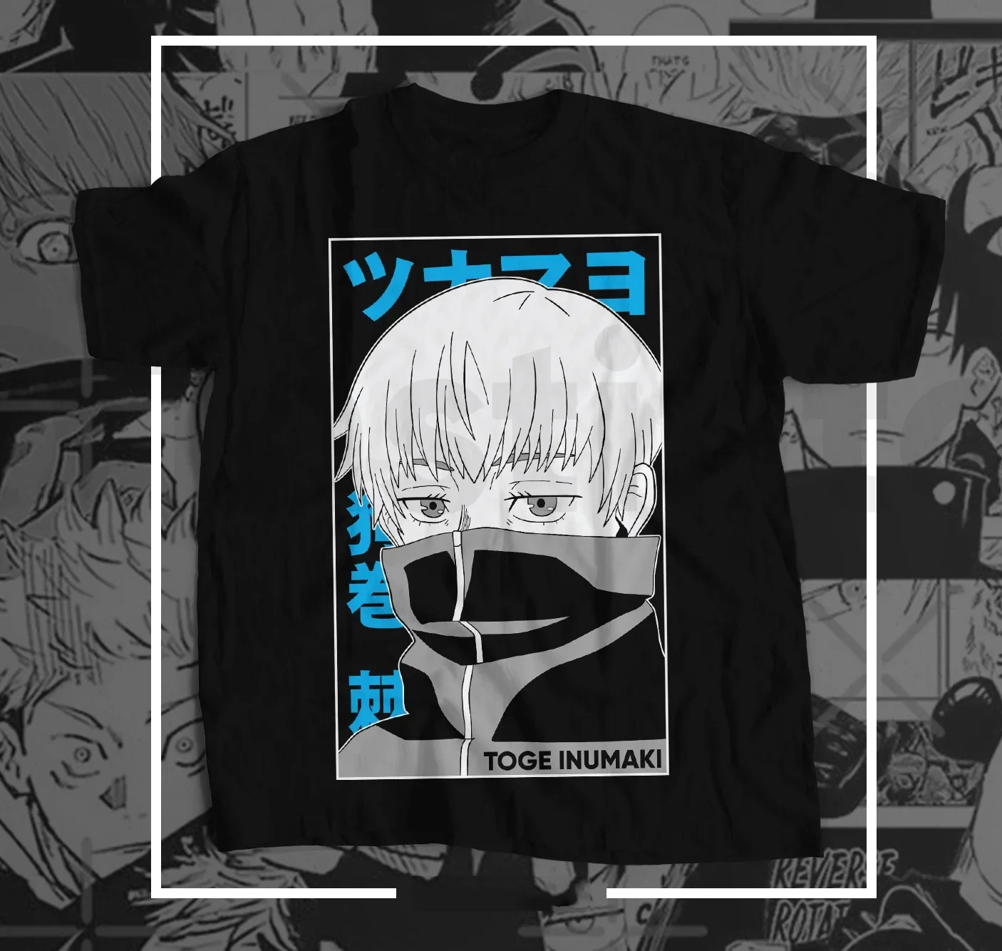 Men/Women Japanese Manga Anime Jujutsu Kaisen Toge Inumaki T-Shirt