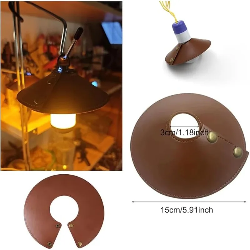 Detachable Camping Lights Lampshades Lamp Cover 2Pack Tent Lamp Shades for LED Camping Lantern Hanging Tent Light Bulbs
