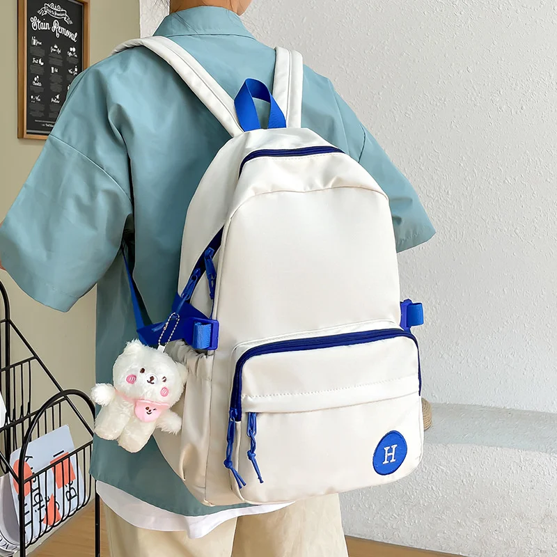 Schoolbag Nữ Học Sinh Trung Học Cơ Sở Mới 2022 Học Sinh Trung Học Ba Lô Máy Tính Nữ Du Lịch Công Suất Lớn Ba Lô