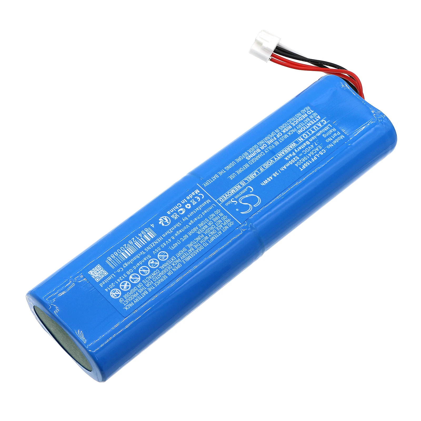 CS Replacement Battery for LG PF50KA PN:EAC64198204 5200mAh / 38.48Wh