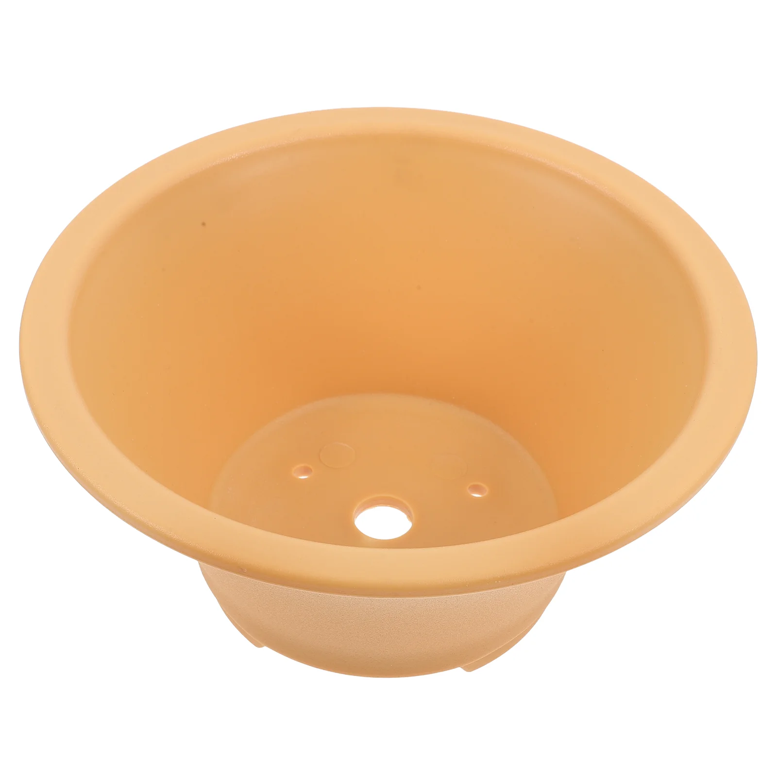 

4pcs Resin Flower Pot Imitation Sand Hollowed Planter Desktop Khaki Cactus Succulents Home Office Plant Holder Breathable
