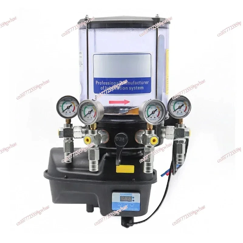 Electric Grease Pump Four-Outlet Lubricating Pump Automatic Lubrication System Oil Pump With Program Control 380V/220V/24V