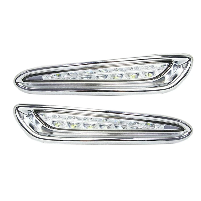 NEW-Car Front Bumper Daytime Running Light White And Yellow Turn Signal For Mazda 3 Axela 2012-2013