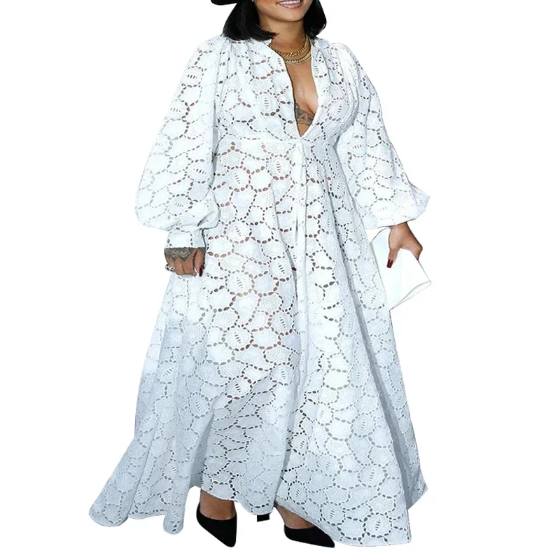 Африканские платья для женщин, белая африканская одежда Дашики, халат Africaine Femme, весна 2022, тонкое вечернее длинное платье макси, одежда