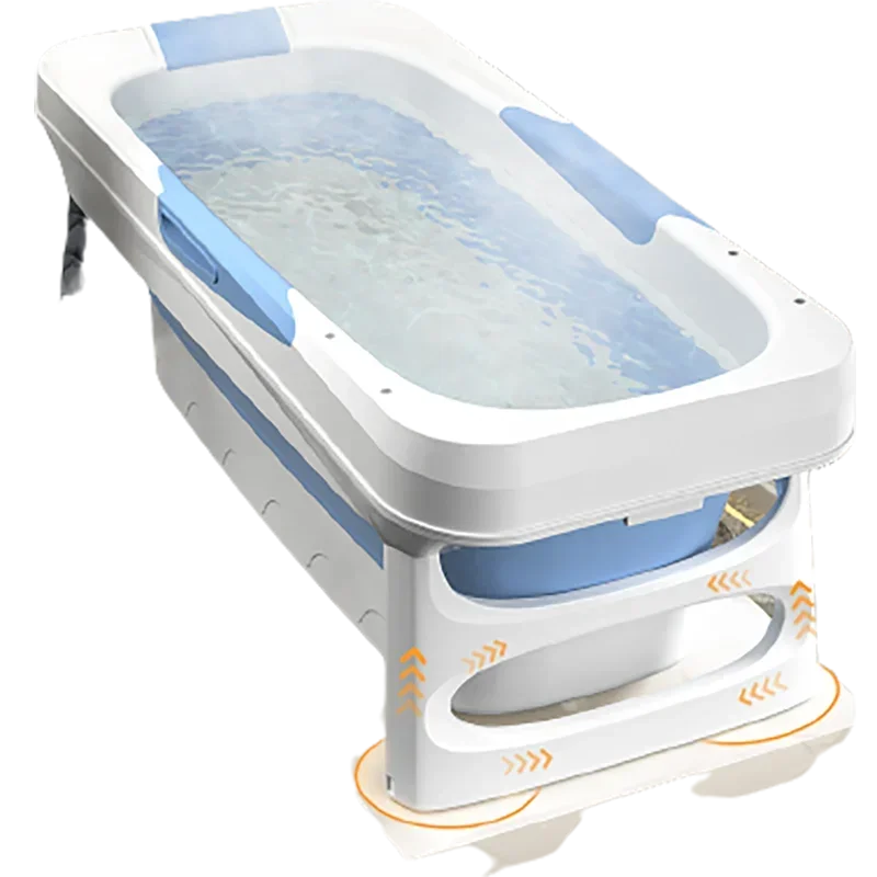 

Пластиковая складная портативная ванна для сауны, складная простая ванна для взрослых, мобильная ванна Voetenbad