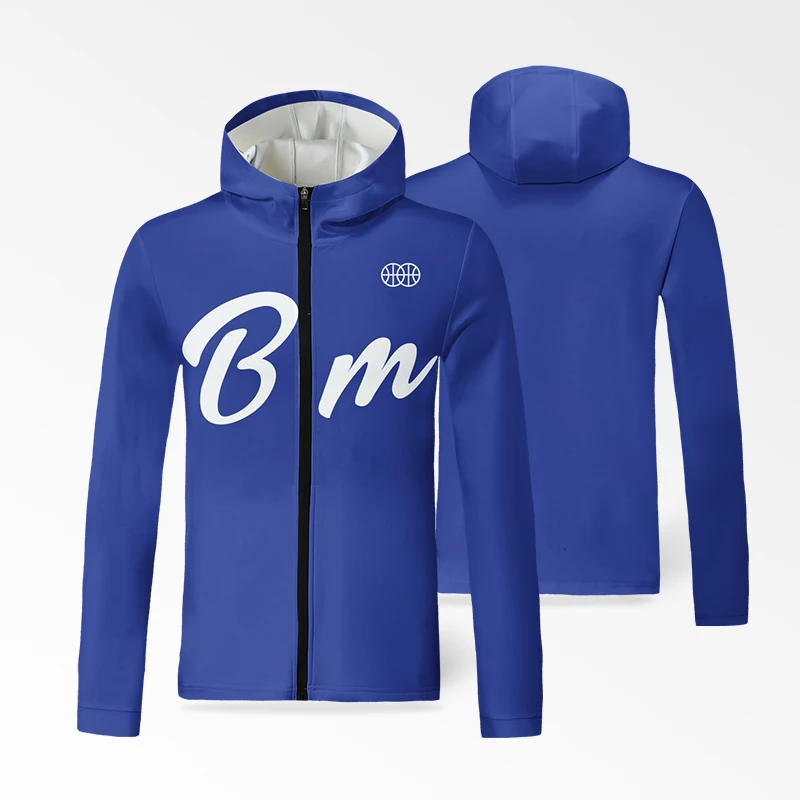 15 PCS Windbreak Jacket For Men Sportswear Customize Full Sublimation Printed Fitness Hoodies Running Training Tracksuits Unisex image 4