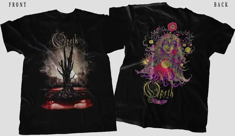 New Dtg/Dtf printed T-shirt - OPETH -Blackwater Park- size- S,M,L,XL,2-3-4-5-6-7