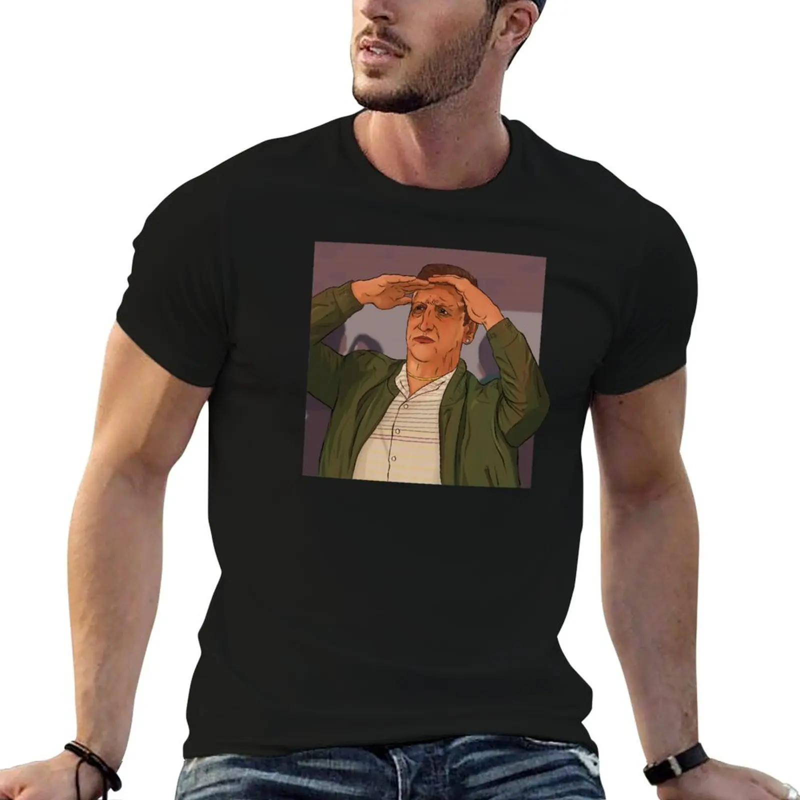 

What the heck T-Shirt man t shirts for men man t shirts for men casual man t shirt heavy cotton T-shirt