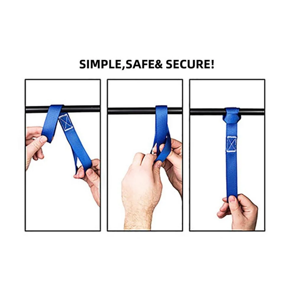 2Pcs Soft Loop Tie Down Straps or Securing ATV Motorcycles Scooters Dirt Bikes Lawn Mutipurpose Motor Tie Downs Luggage Straps