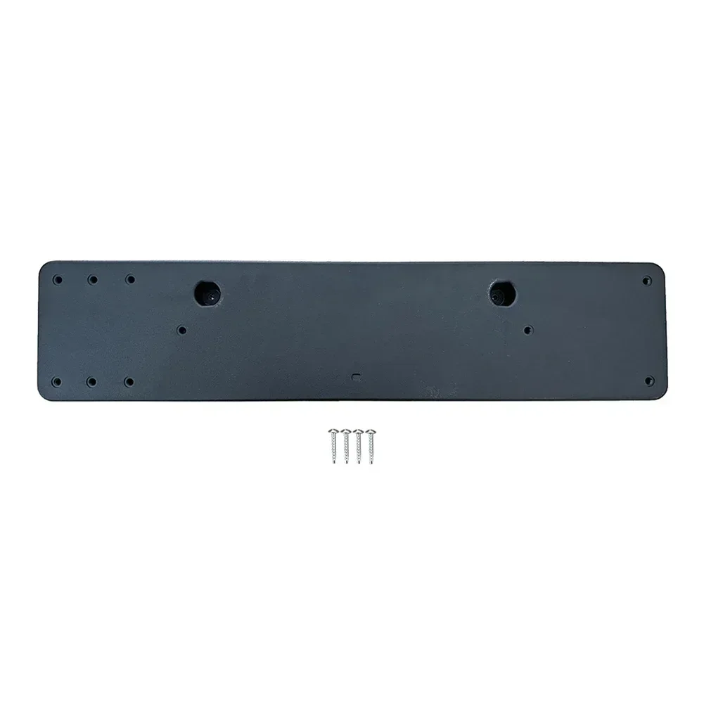 

Bumper Plate Bracket Front Bumper Bracket ABS Material Black Color Easy Installation High Universality Non-deformation