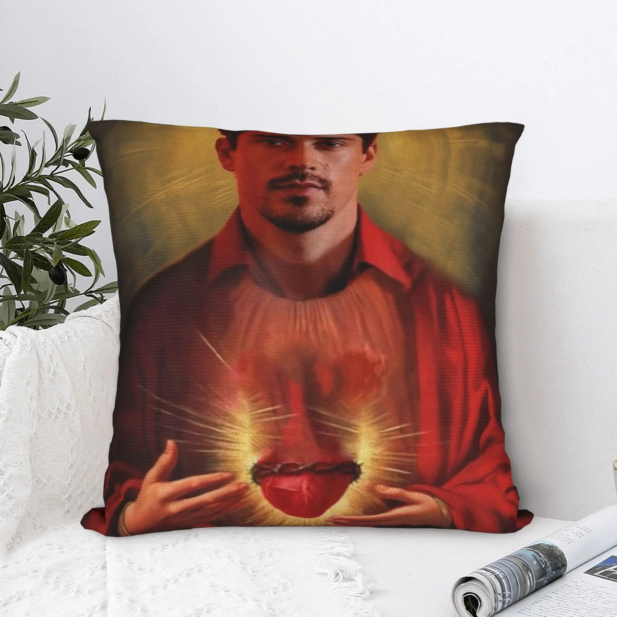 Pillow Cover  San Charles Leclerc  Vintage Pillow Case For Sofa Home Decor Pillowcases