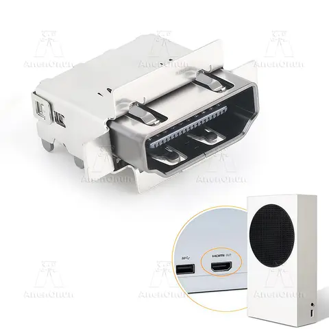 Porta HDMI per Xbox Series S Parte di riparazione sostitutiva Premium Presa connettore interfaccia HDMI Accessori console Xbox Series S