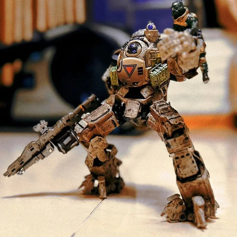 

In Stock Play Arts Figure Kai Titanfall Atlas Articulated Action Figure Model Toys For Ornament Cool Doll Birthday Gifts