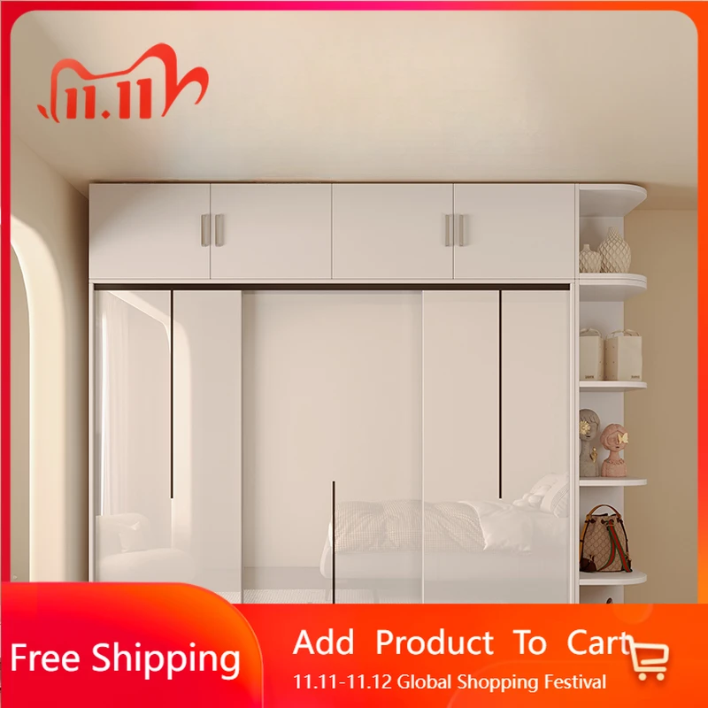 

Современный шкаф, белый шкаф, новый минималистичный шкаф для домашней одежды, реплика для хранения вещей, уникальная мебель Guarda Roupa