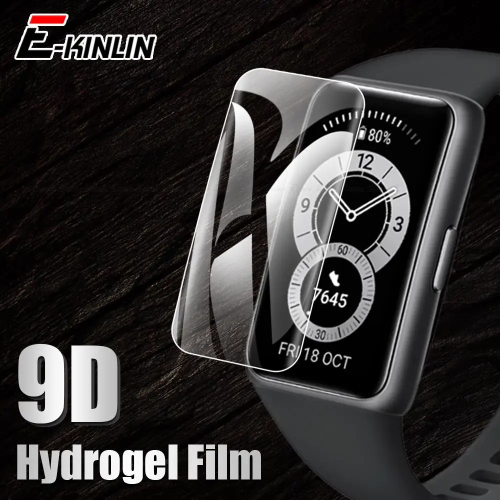 Soft HD Hydrogel Screen Protector For Huawei TalkBand B5 Band 6 Honor Smart Watch Band 5 4 3 Guard Protective Sticker Film