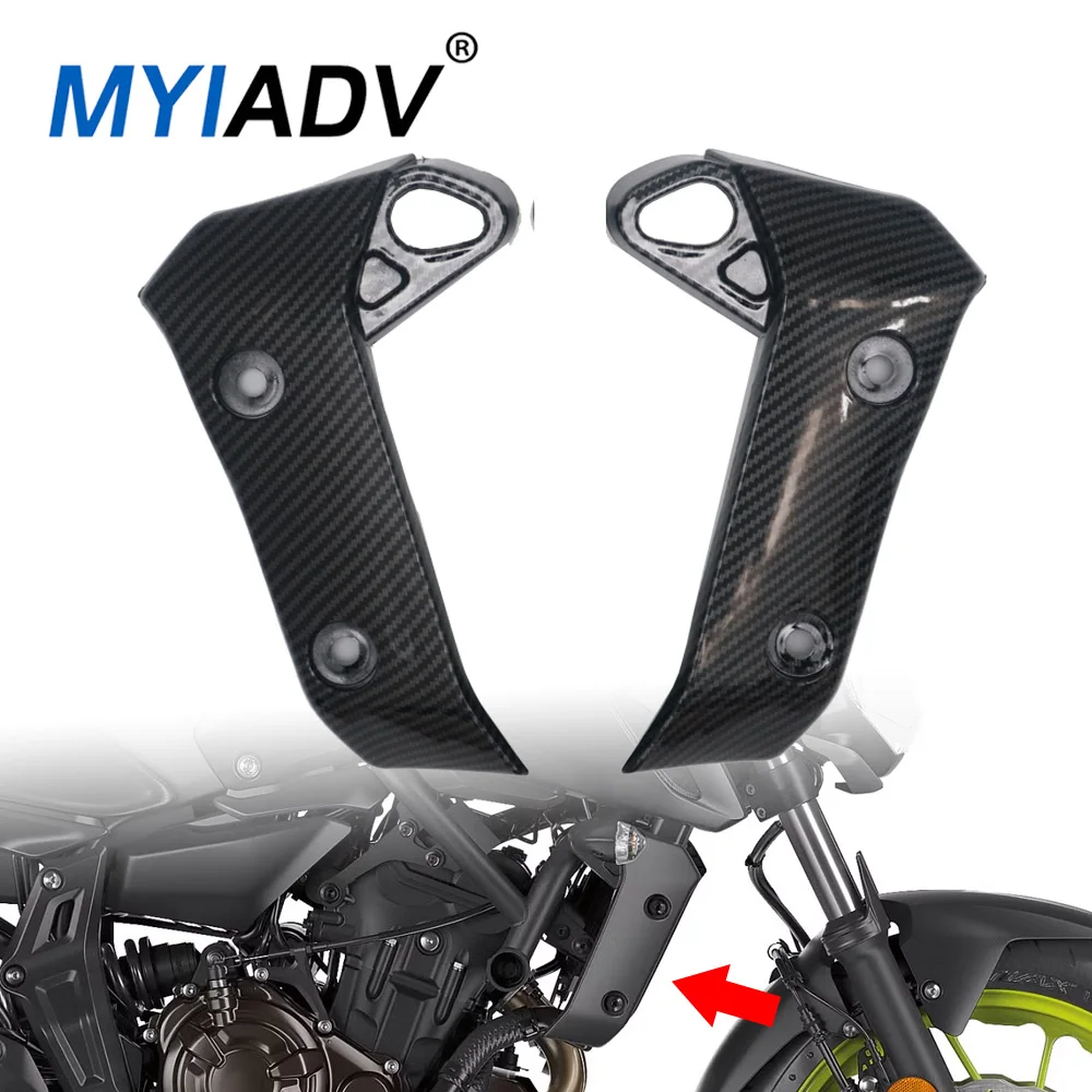 

For Yamaha MT07 FZ07 MT-07 FZ-07 MT 07 FZ 07 2018 2019 2020 Motorcycle Front Radiator Cover Guard Fairing Protector Accessories