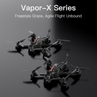 GEPRC Vapor-X5/Vapor-X6 O3/Wasp Link HD Freestyle FPV Drone X-shaped Design 5-Inch/6-Inch Digital Toy with Brushless Motor