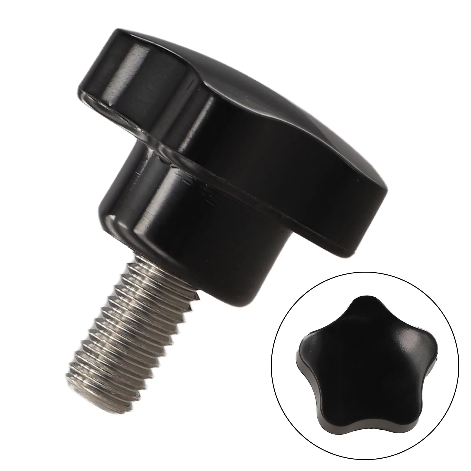 Black ABS Plastic Head Screw For JPC-7 For Antenna Secure Fit Weather Resistant Easy Installation Replacement Part Instrument