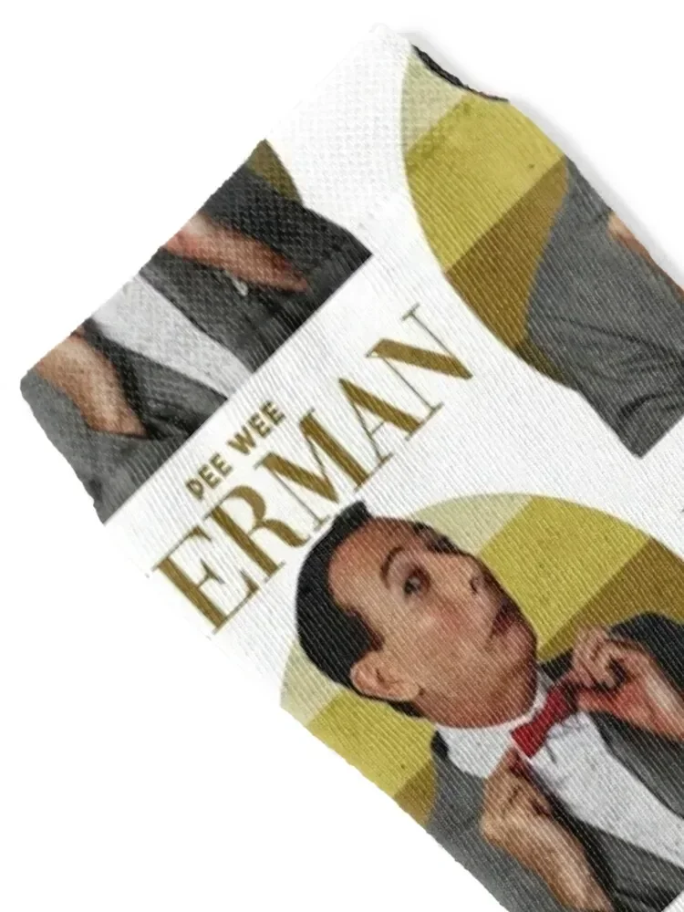 pee wee herman retro funny Socks gift football Woman Socks Men's