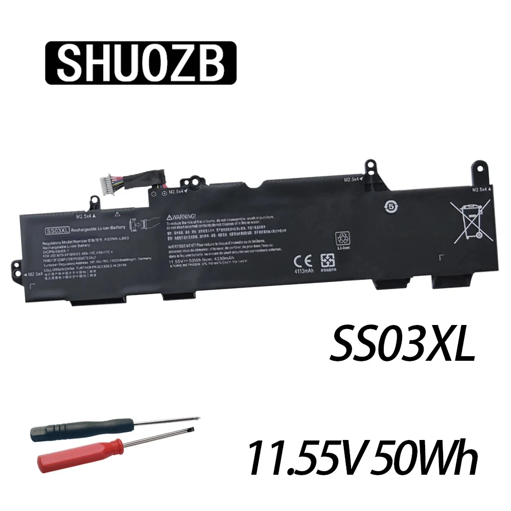 

SHUOZB SS03XL Laptop Battery For HP EliteBook 730 735 740 745 755 830 840 846 G5 ZBook 14u G5 HSN-I12C HSN-I13C-4 HSN-I13C-5